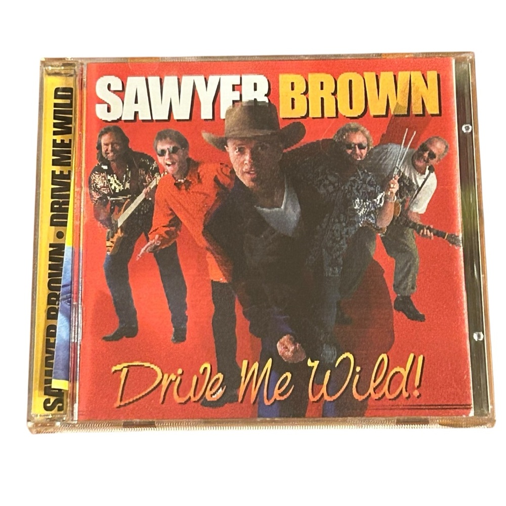 Vintage 1999 Sawyer Brown 'Drive Me Wild' CD in excellent like new condition